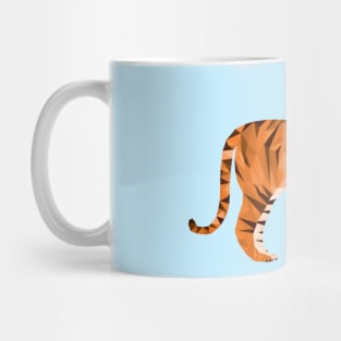 Geometric Low Poly Tiger Mug